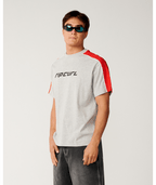 Rip Curl Archive Up Top Panel Tee in GREY MARLE