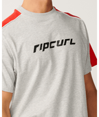 Rip Curl Archive Up Top Panel Tee in GREY MARLE