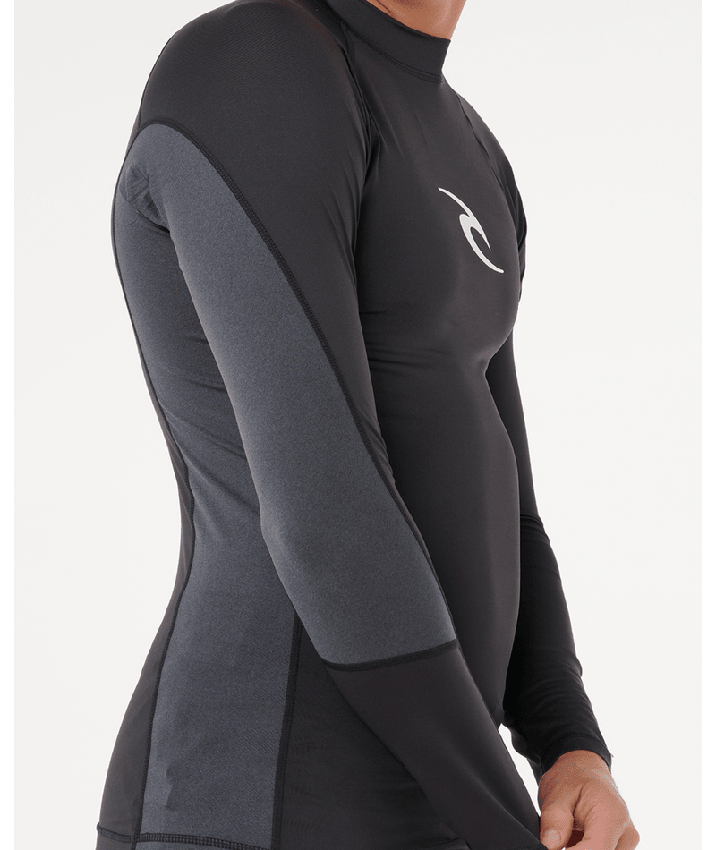 Rip Curl Waves Upf Perf L/S in BLACK