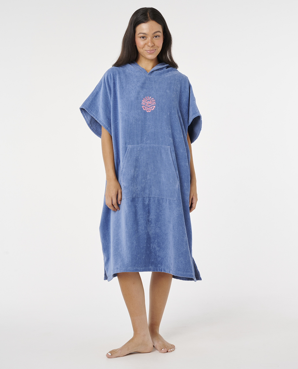 Rip Curl Icon Hooded Towel in MOONLIGHT BLUE