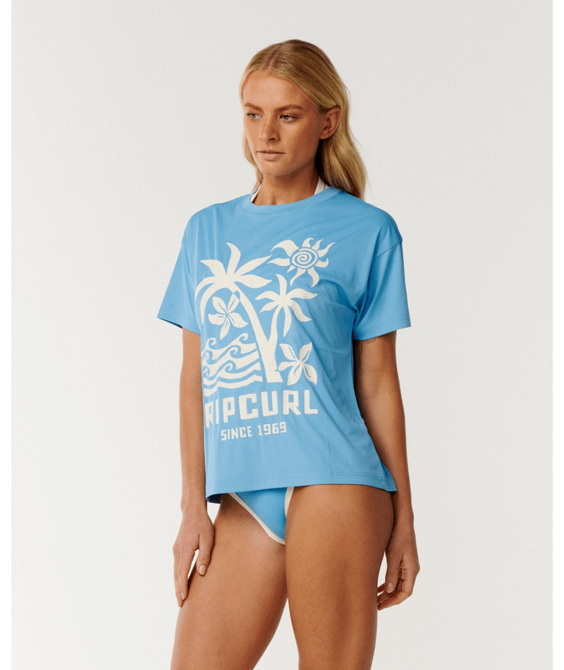 Rip Curl Paraiso Surflite Tee in Blue