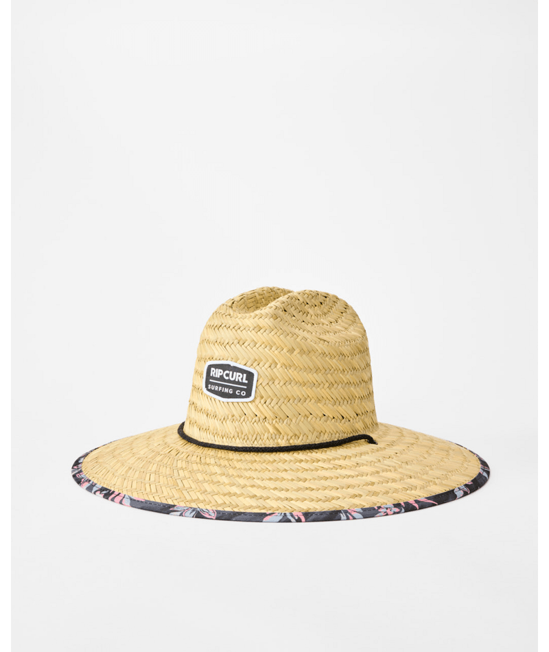 Rip Curl Fun Times Straw Hat in BLACK/ORANGE