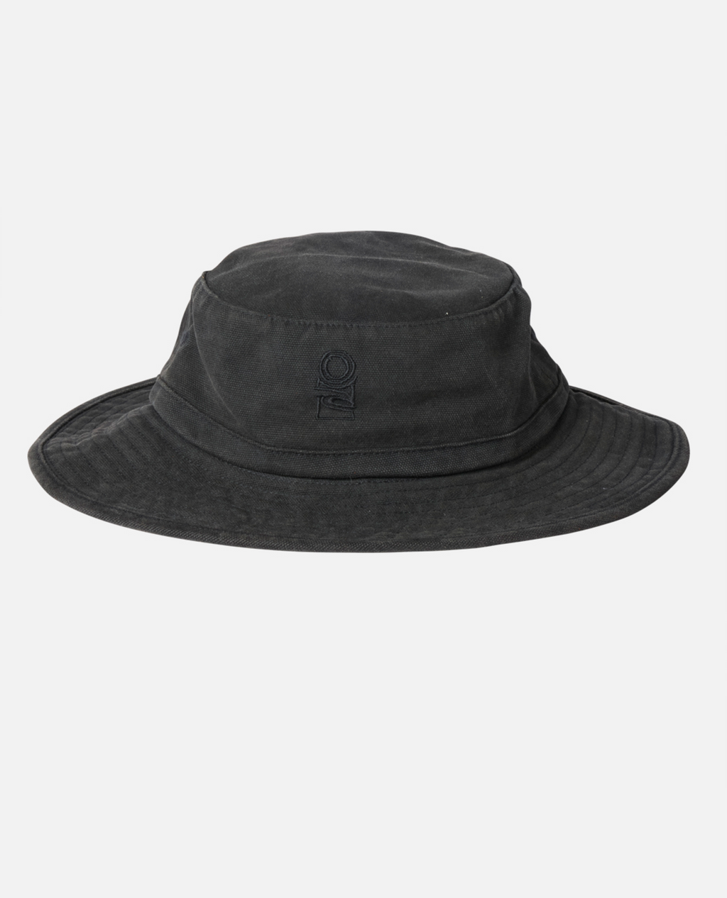 Rip Curl Search Canvas Wide Brim Hat in BLACK