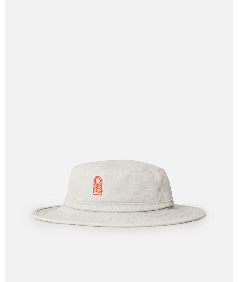 Rip Curl Search Canvas Wide Brim Hat in ICED GREY
