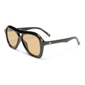 Le Specs DRIZZLE BLACK in LIGHT BROWN MONO