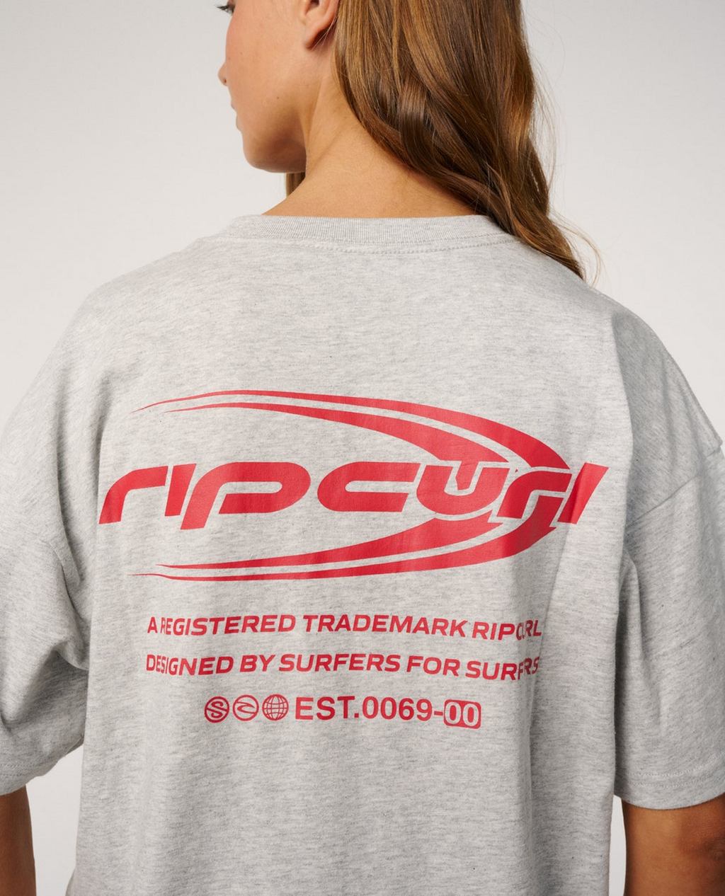 Rip Curl Rc Evolution Tee in Grey Marle