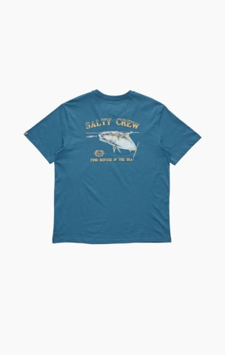 Globe Surface Classic Ss Tee in CAST BLUE