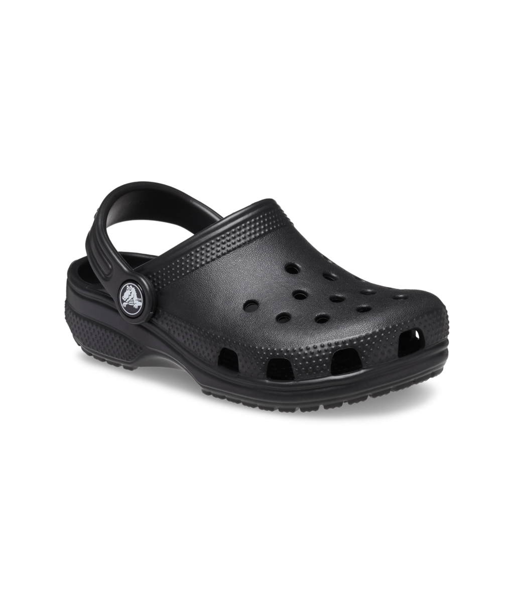 Crocs Classic Clog K Black in Black