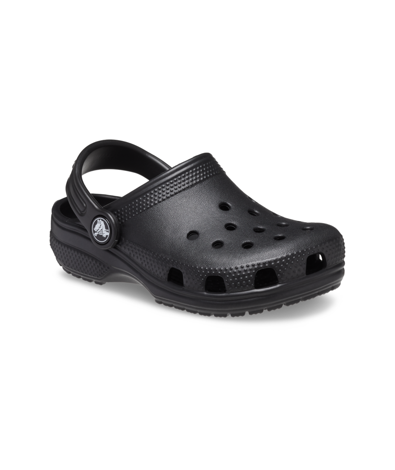 Crocs Classic Clog K Black in Black