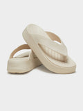 Crocs Getaway Platform Flip Stucco