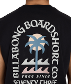 Billabong PORTAL MUSCLE in WASHED BLACK