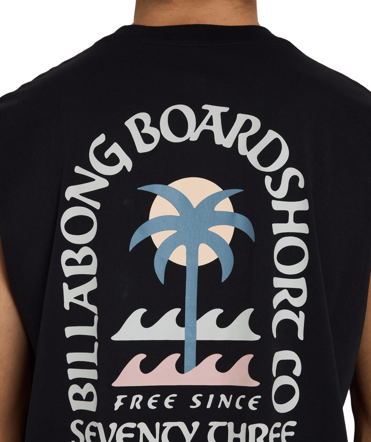 Billabong PORTAL MUSCLE in WASHED BLACK