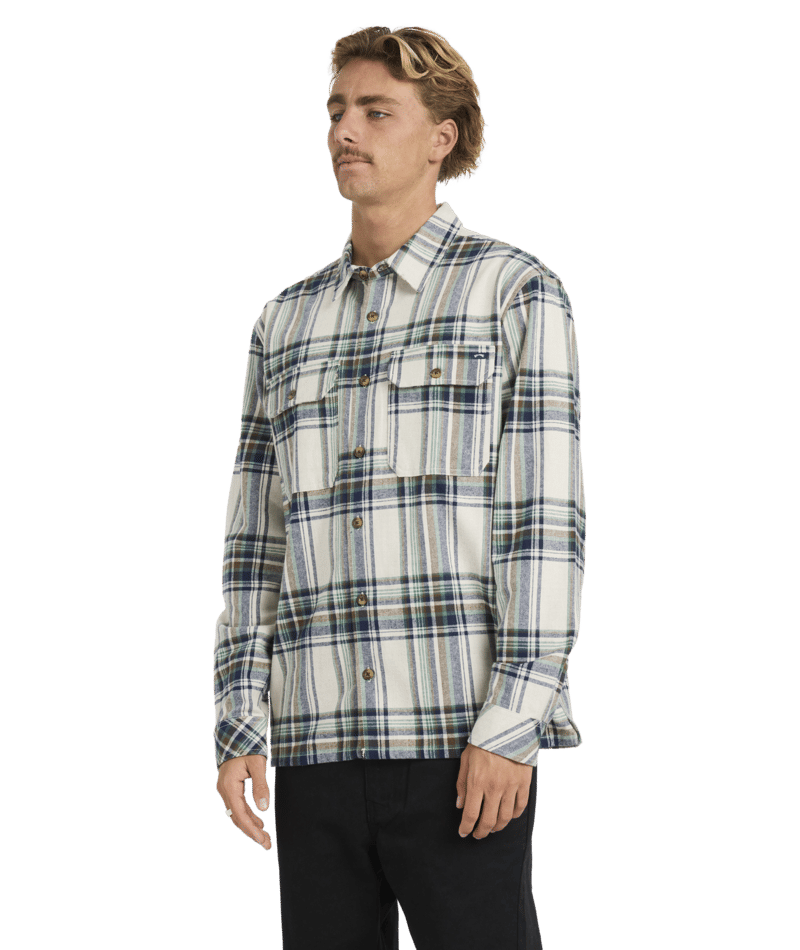 Billabong Offshore Flannel in OATMEAL