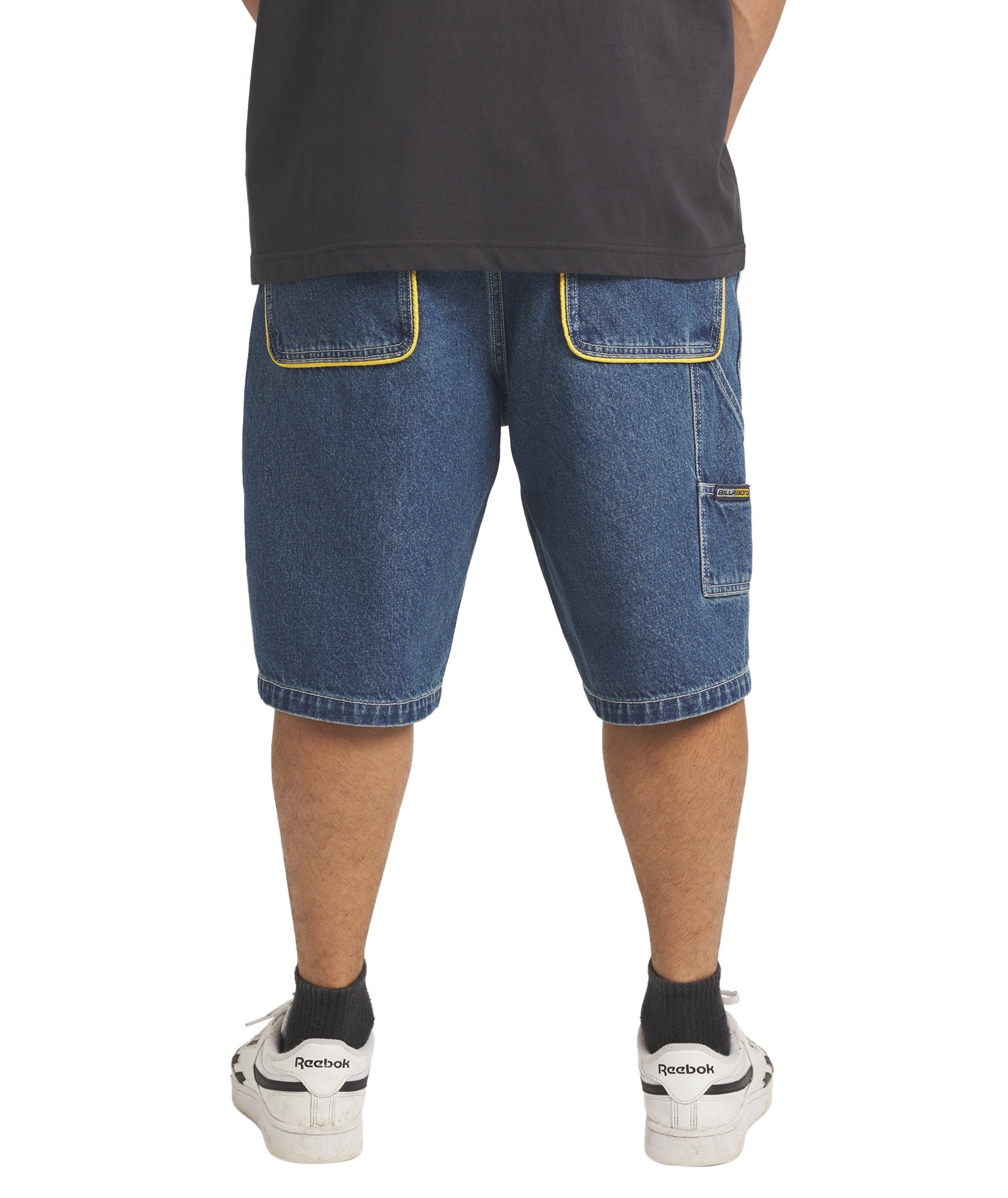 Billabong Spec 73 Bad Dog Denim Short in OCEAN WASH
