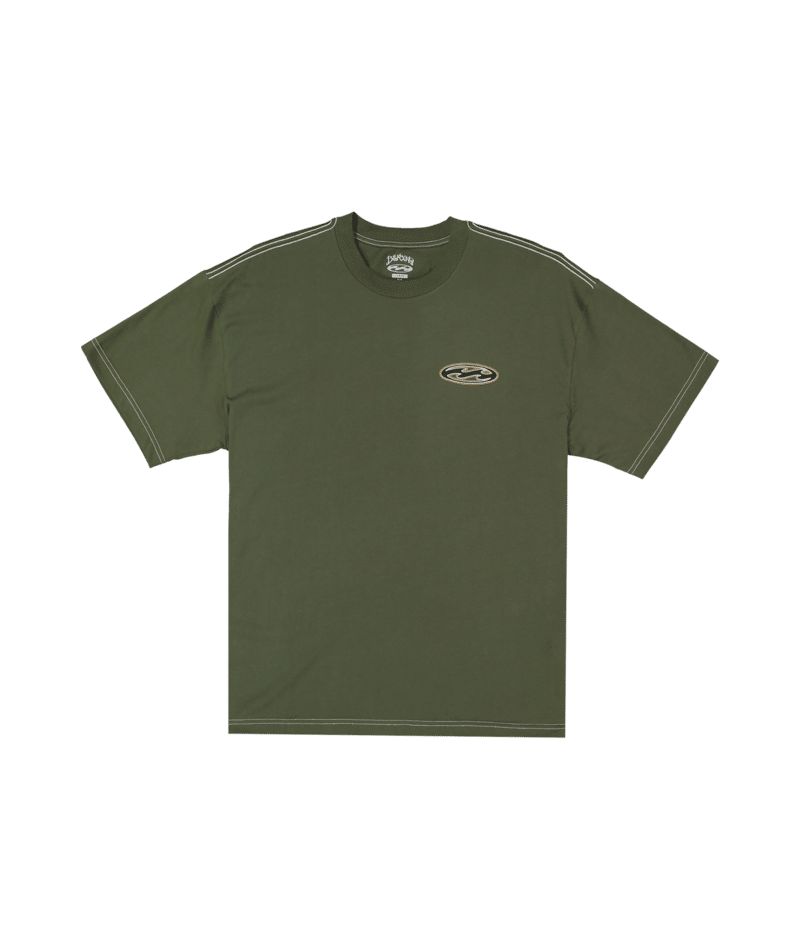 Billabong Bad Dog Pill Wave Og Ss in RIFLE GREEN