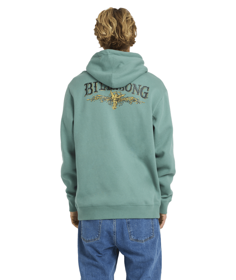 Billabong Pure Intentions Pop Hood in SEA GREEN
