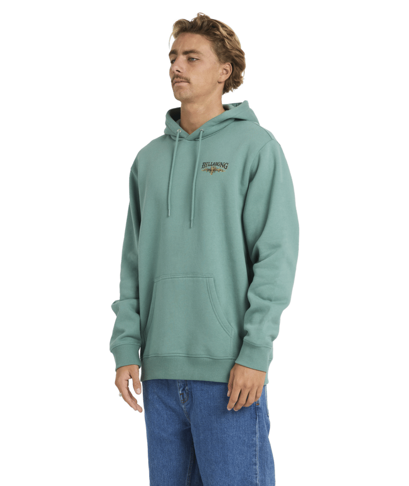 Billabong Pure Intentions Pop Hood in SEA GREEN