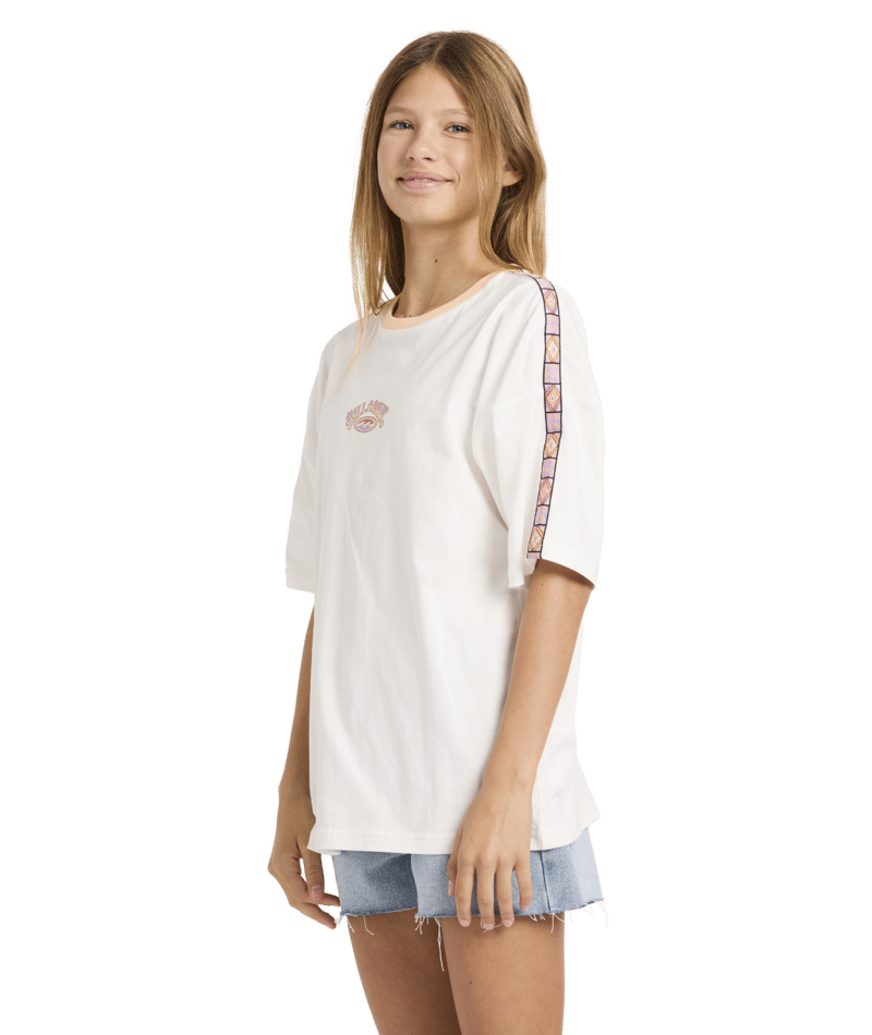 Billabong Old Dayz Tee in SALT CRYSTAL