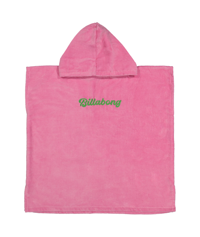 Billabong Billabong Groms Hoodie Towel in PARTY PINK