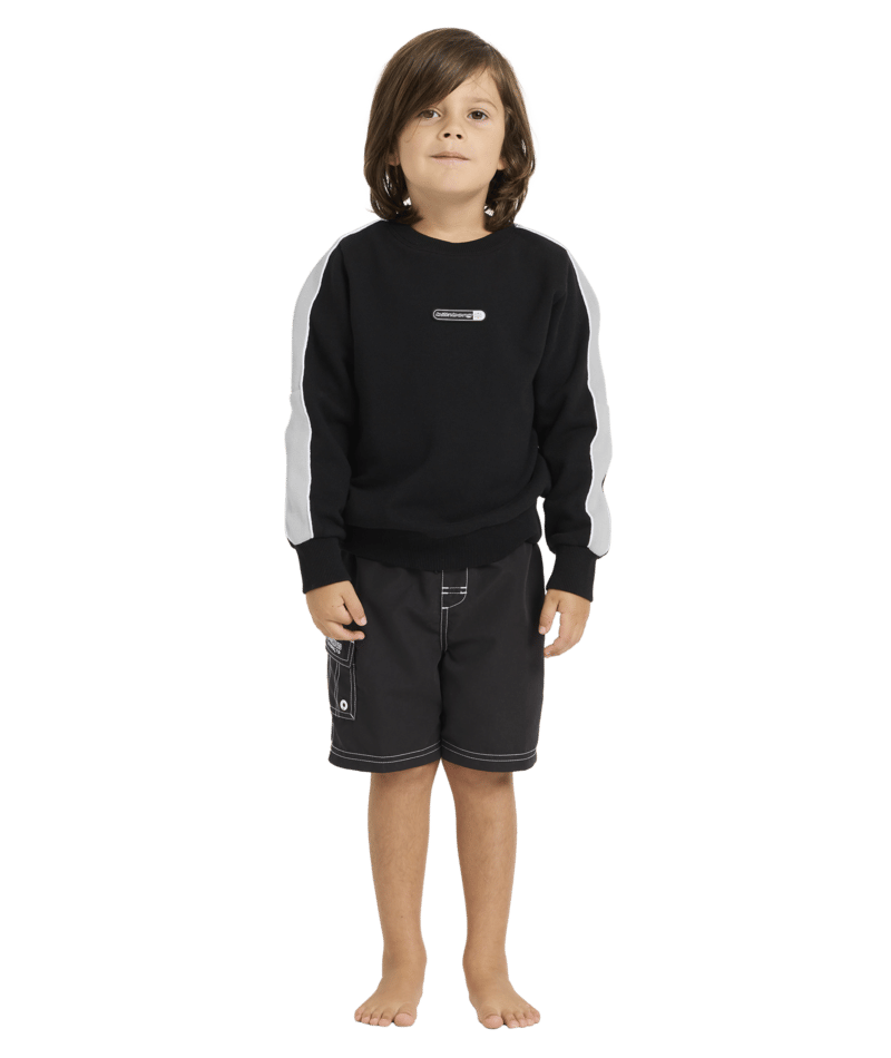 Billabong Groms Spec 73 Bio Pill Crew in BLACK