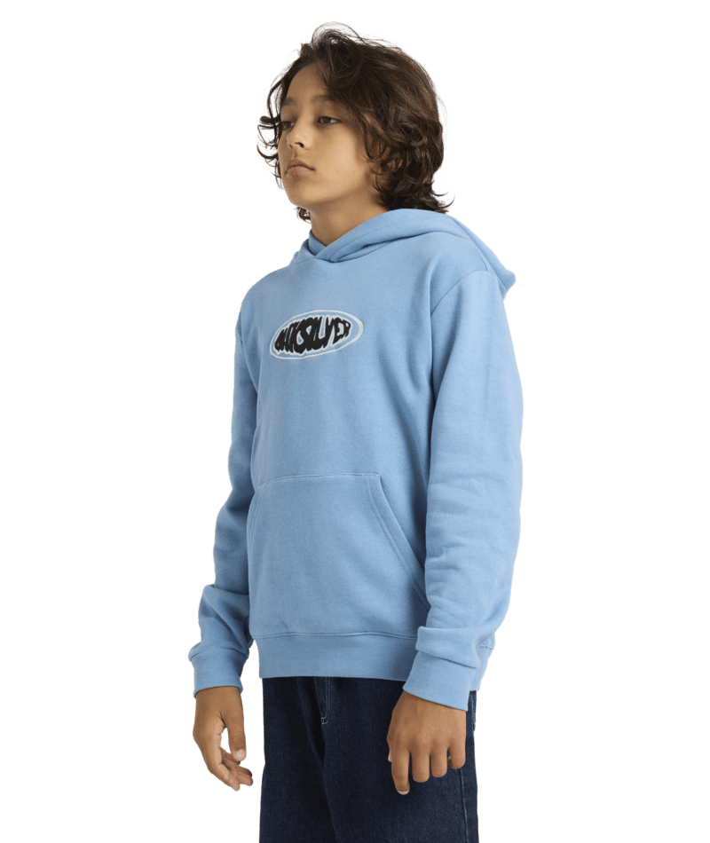 Quiksilver Quik Global Hoodie Yth in RIVIERA