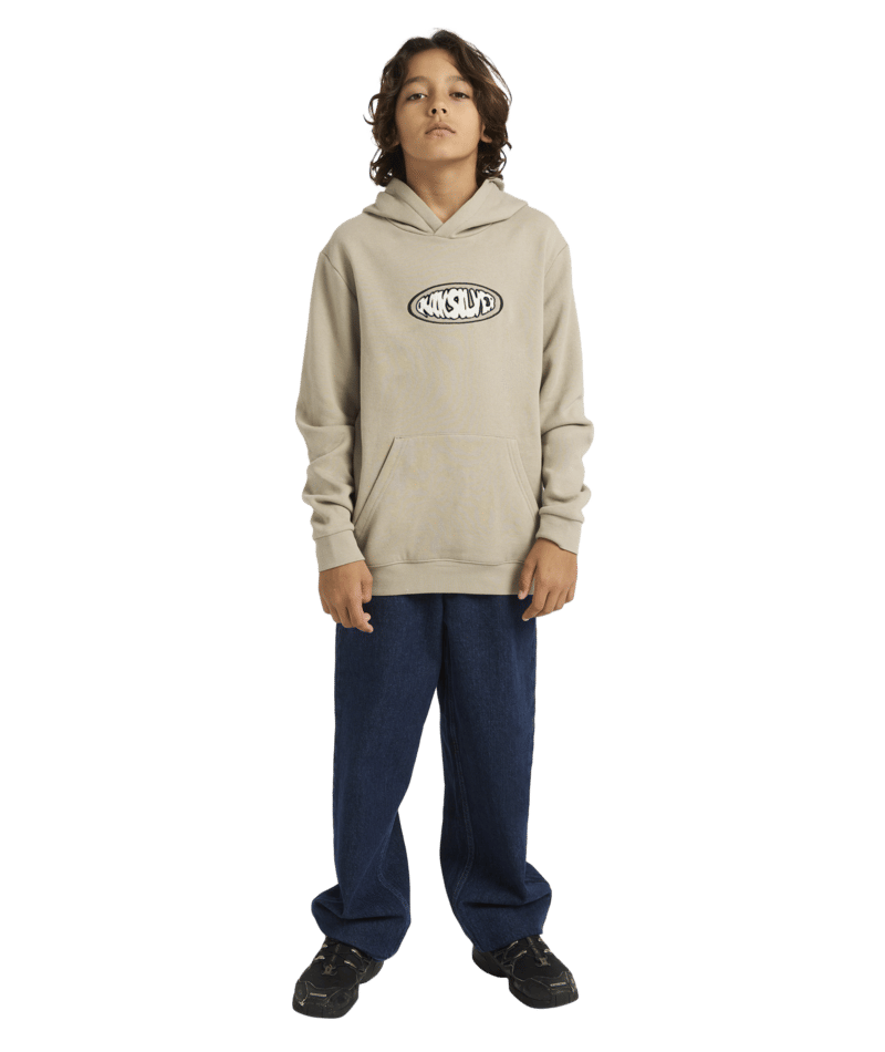 Quiksilver Quik Global Hoodie Yth in SENECA ROCK