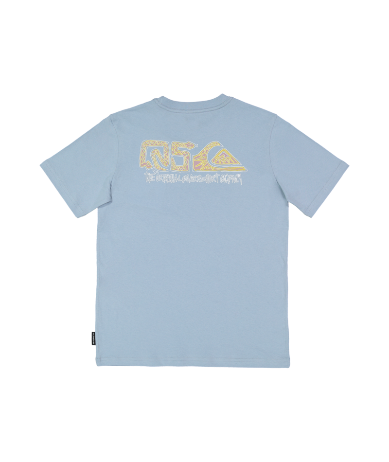 Quiksilver Black Mamba Ss Yth in ASHLEY BLUE