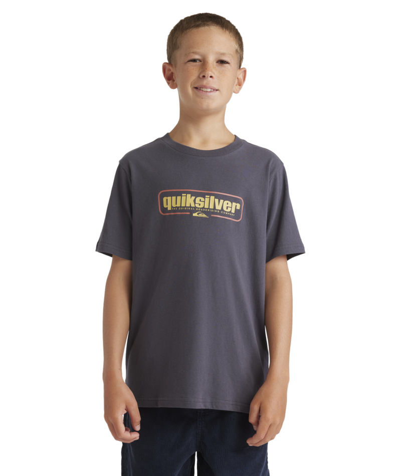 Quiksilver Retro Box Ss Yth in INDIA INK