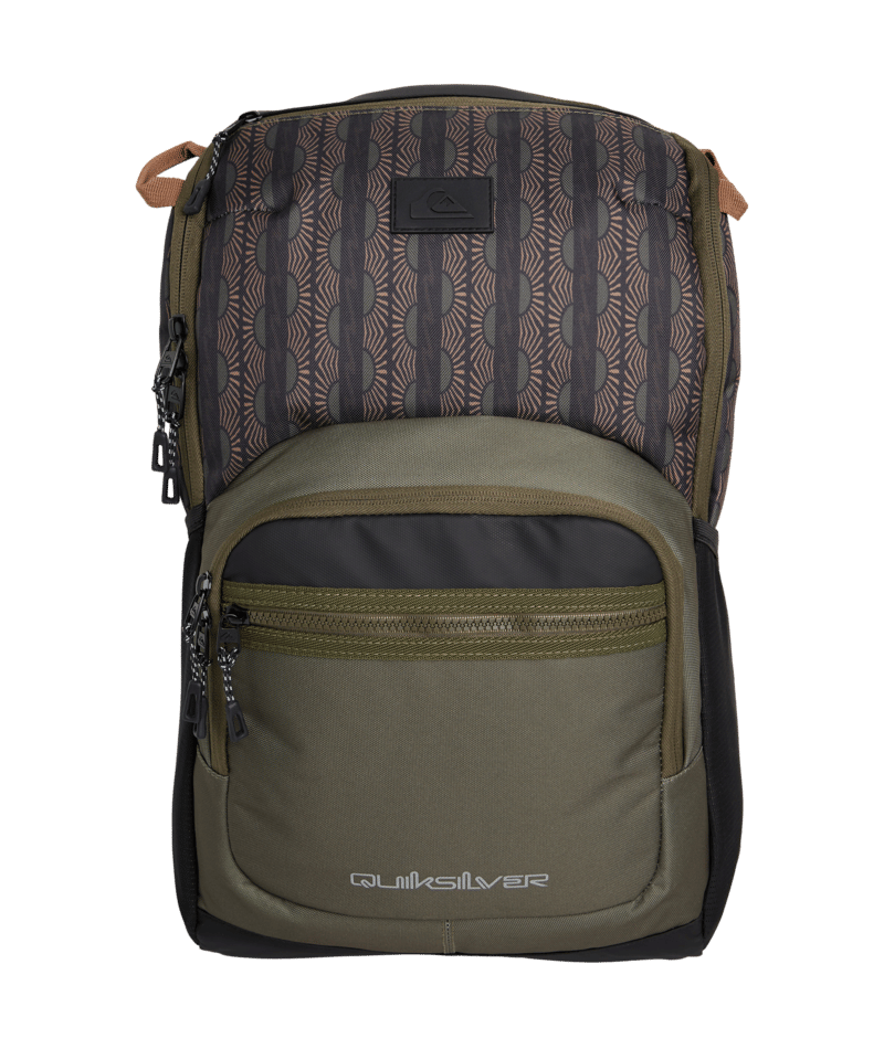 Quiksilver School E Chill Backpack in OLIVE