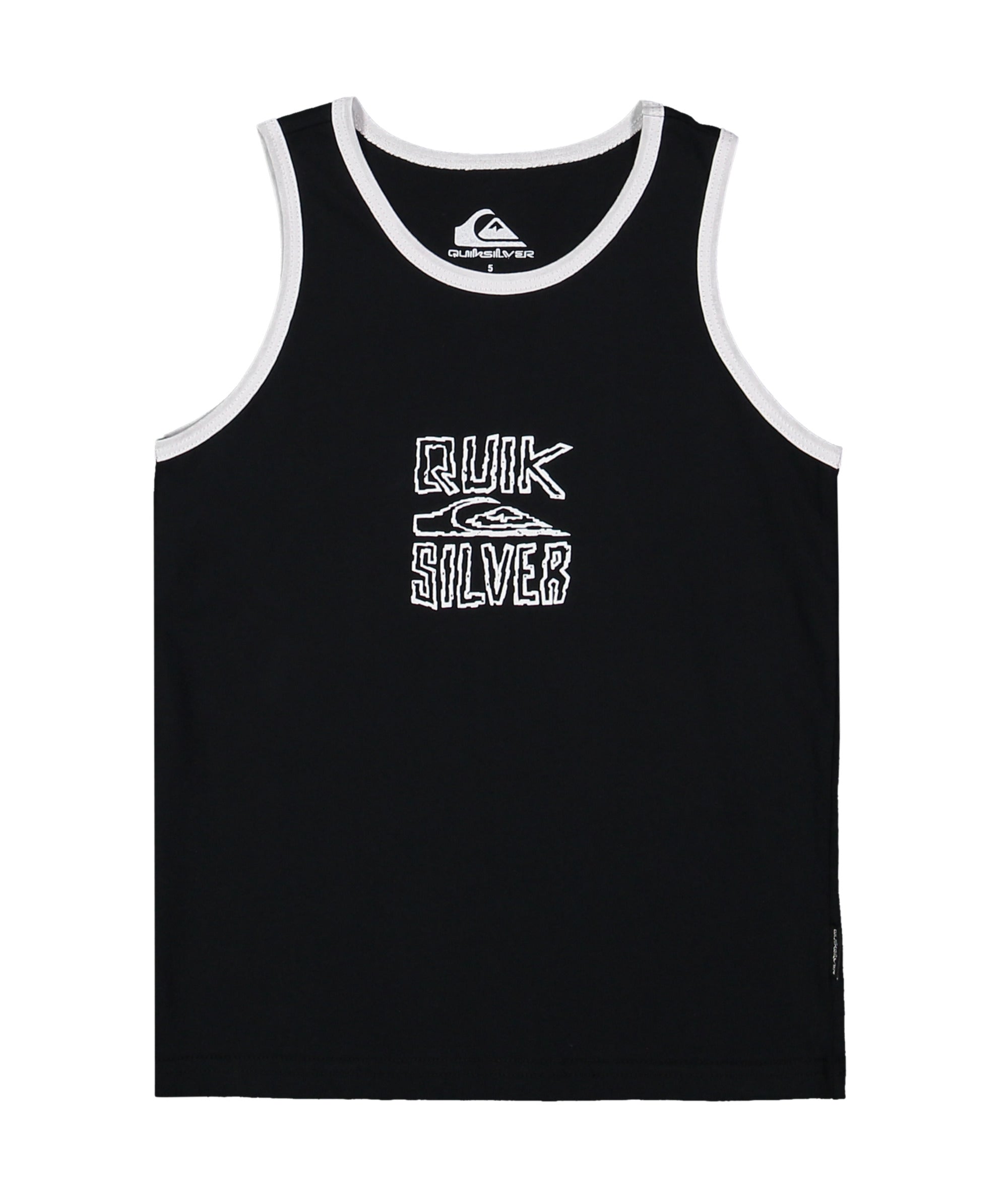 Quiksilver Lo Res Boy Tank in BLACK