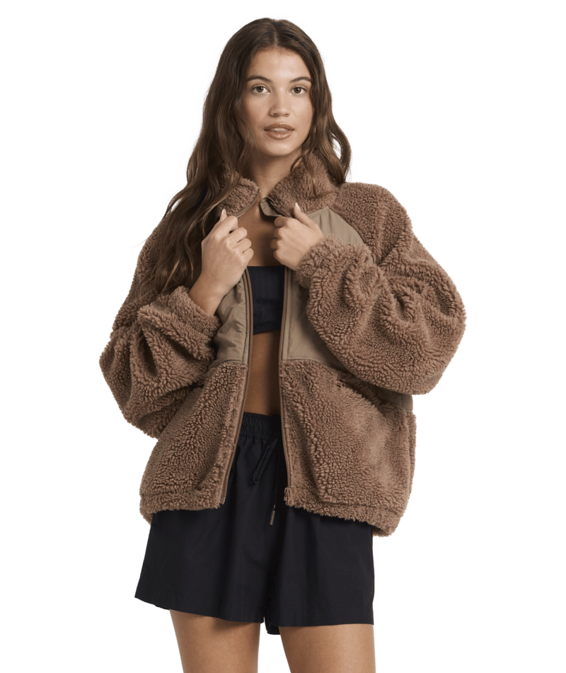 Roxy At Dusk Jacket in MOCHA