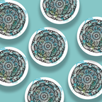 Mandala Watercolour Vinyl Sticker