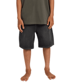 Billabong Boys 8-16 Spec Denim Shorts in Black