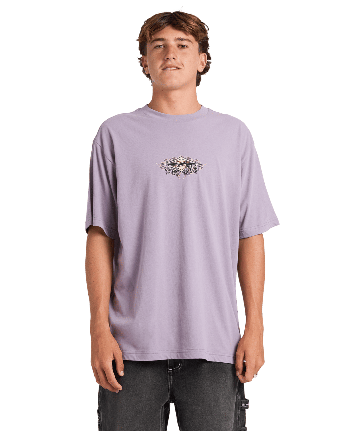 Billabong BISCUS OG SS in PURPLE ASH
