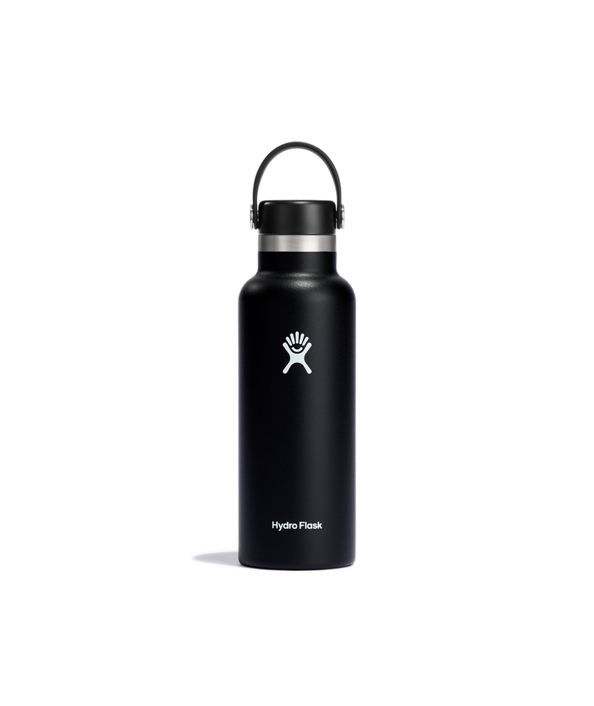 Hydro Flask 18 Oz Standard Flex Cap in Black