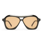 Le Specs DRIZZLE BLACK in LIGHT BROWN MONO