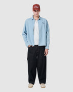 B. Cools Crop LS Shirt Blue in Single