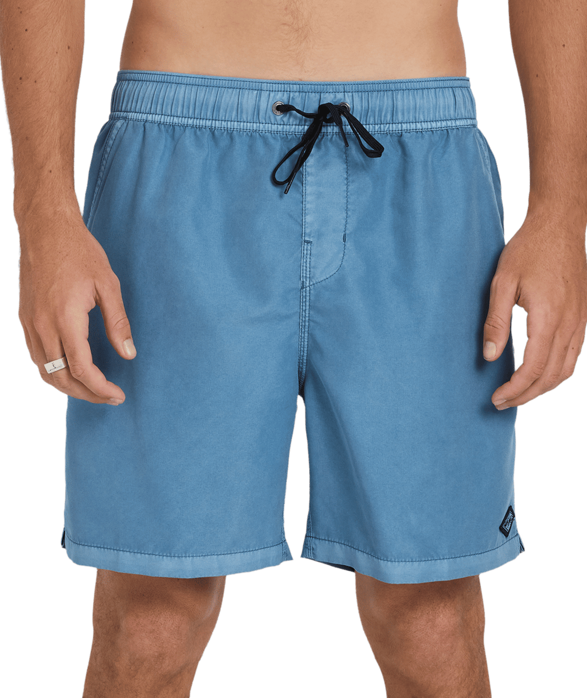 Billabong Mens All Day Overdye Layback 17" Boardshorts in Steel Blue
