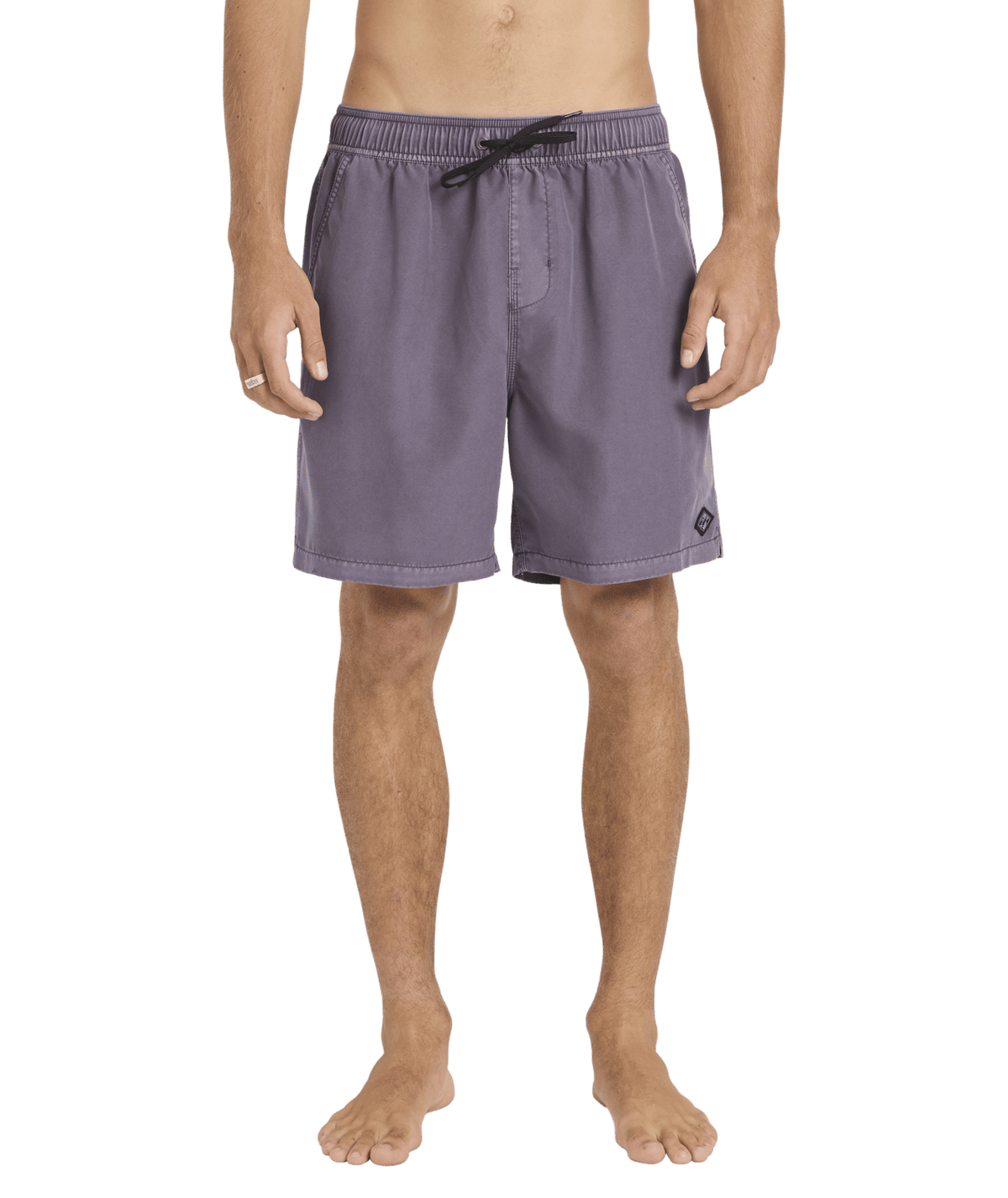 Billabong Mens All Day Overdye Layback 17" Boardshorts in Steel Purple