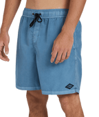 Billabong Mens All Day Overdye Layback 17" Boardshorts in Steel Blue