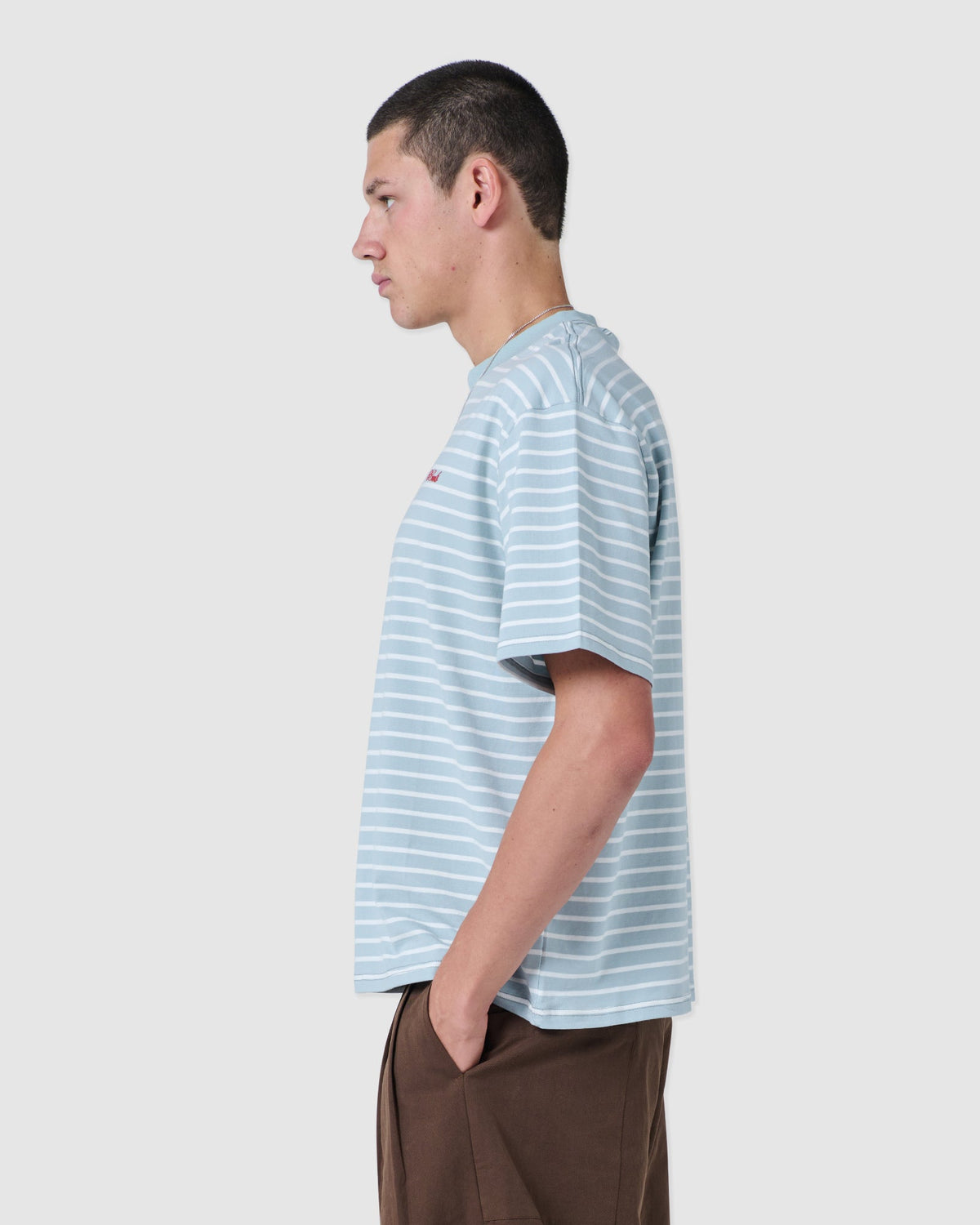 B. Cools scribe t-shirt blue stripe in Single