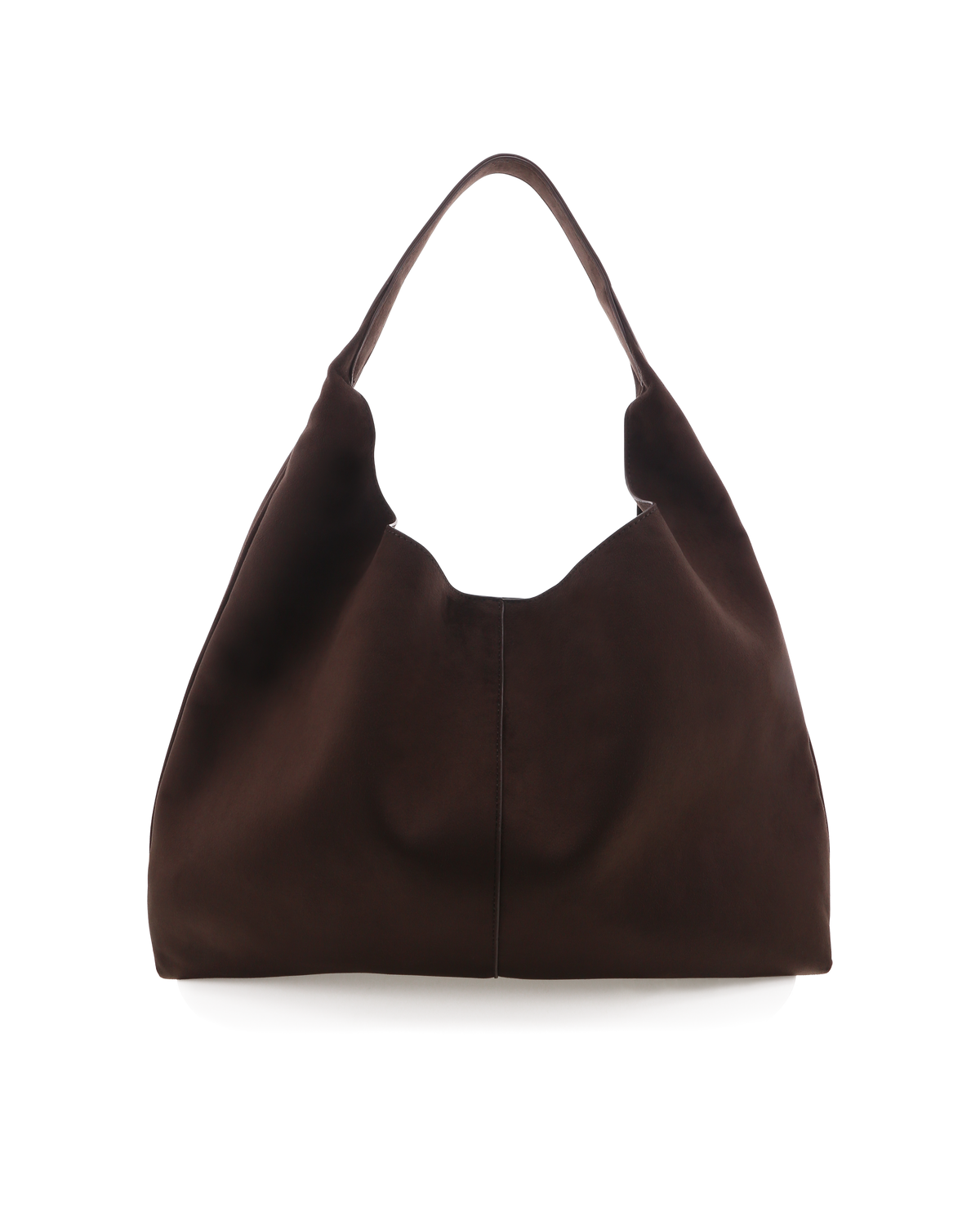 Billini REMI SHOULDER BAG in DARK CACAO SUEDE