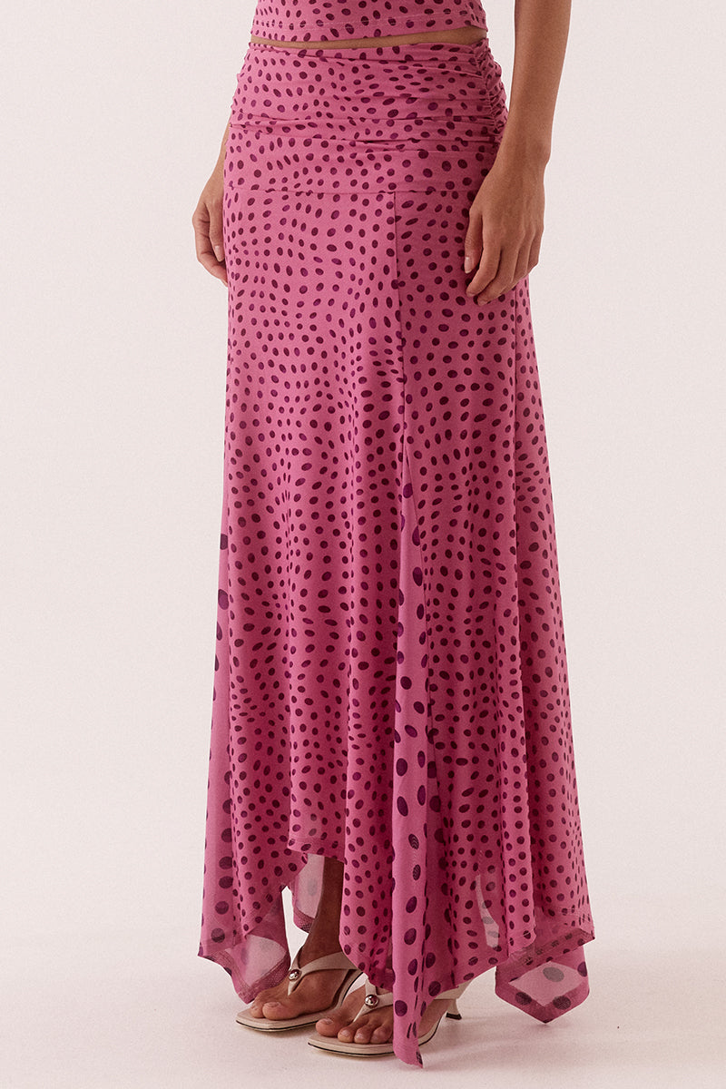 Sovere ZURI SKIRT - MAUVE in MAUVE