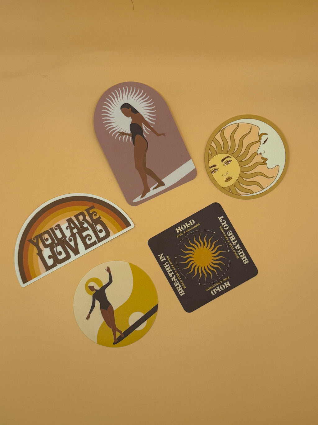 Sun Glider waterproof vinyl Sticker