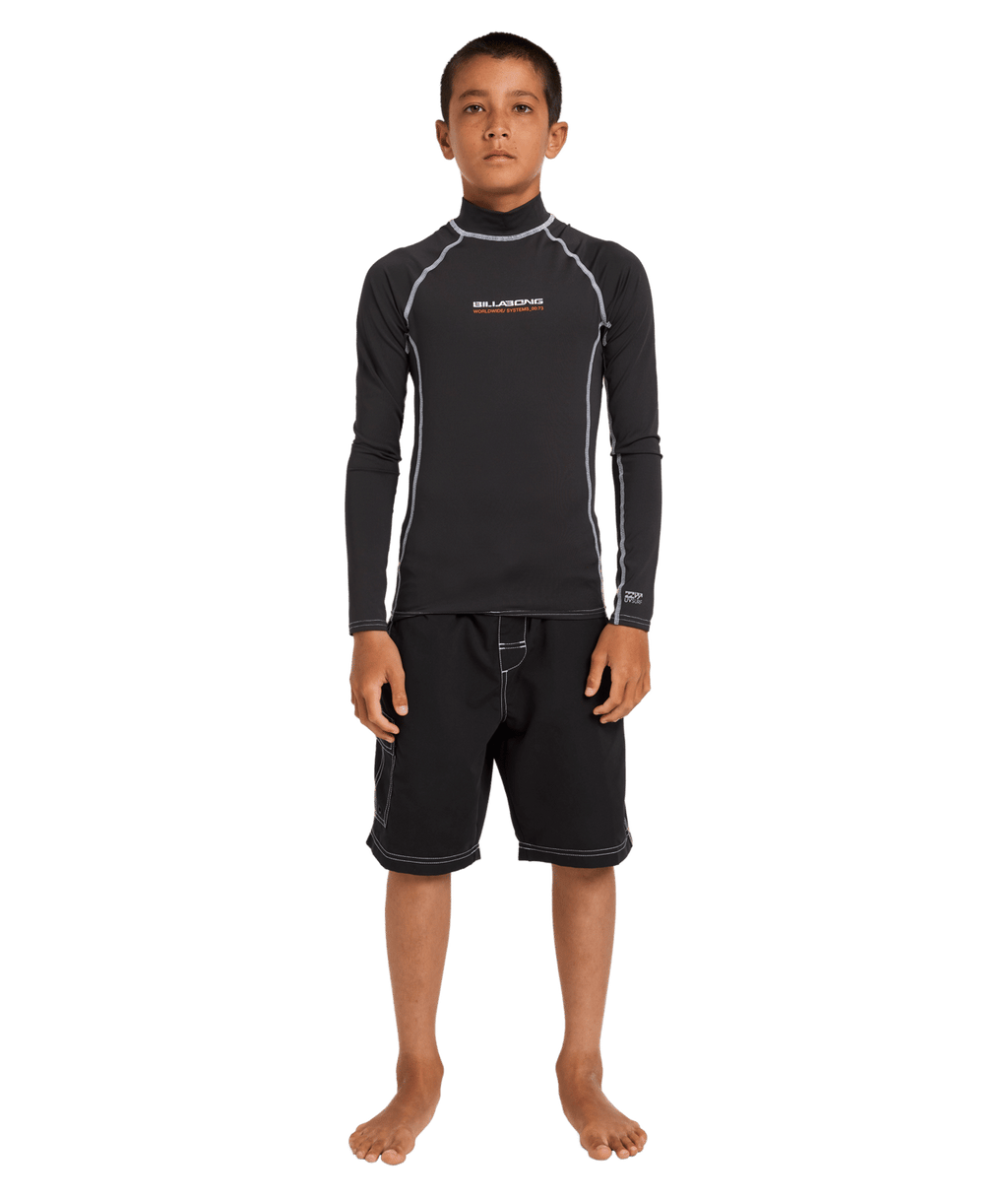 Billabong BOYS SPEC 73 PF LS in WASHED BLACK