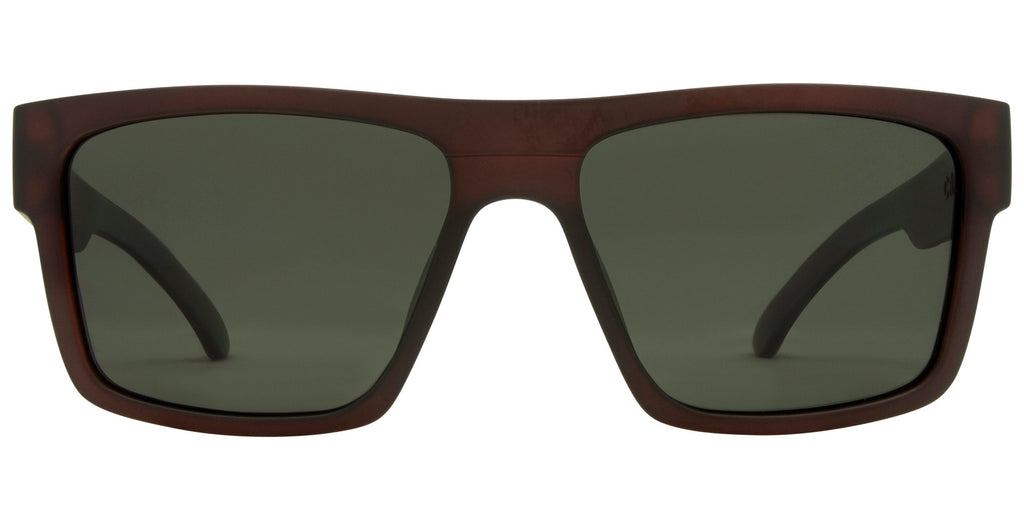 Carve VOLLEY XL - Matt translucent Brick, Green polarized in Single