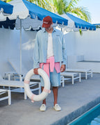 B. Cools Crop LS Shirt Blue in Single