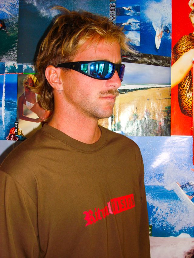 Ritual Vision RITUAL - DRAGSTER in MATTE BLACK/BLUE REFL POL