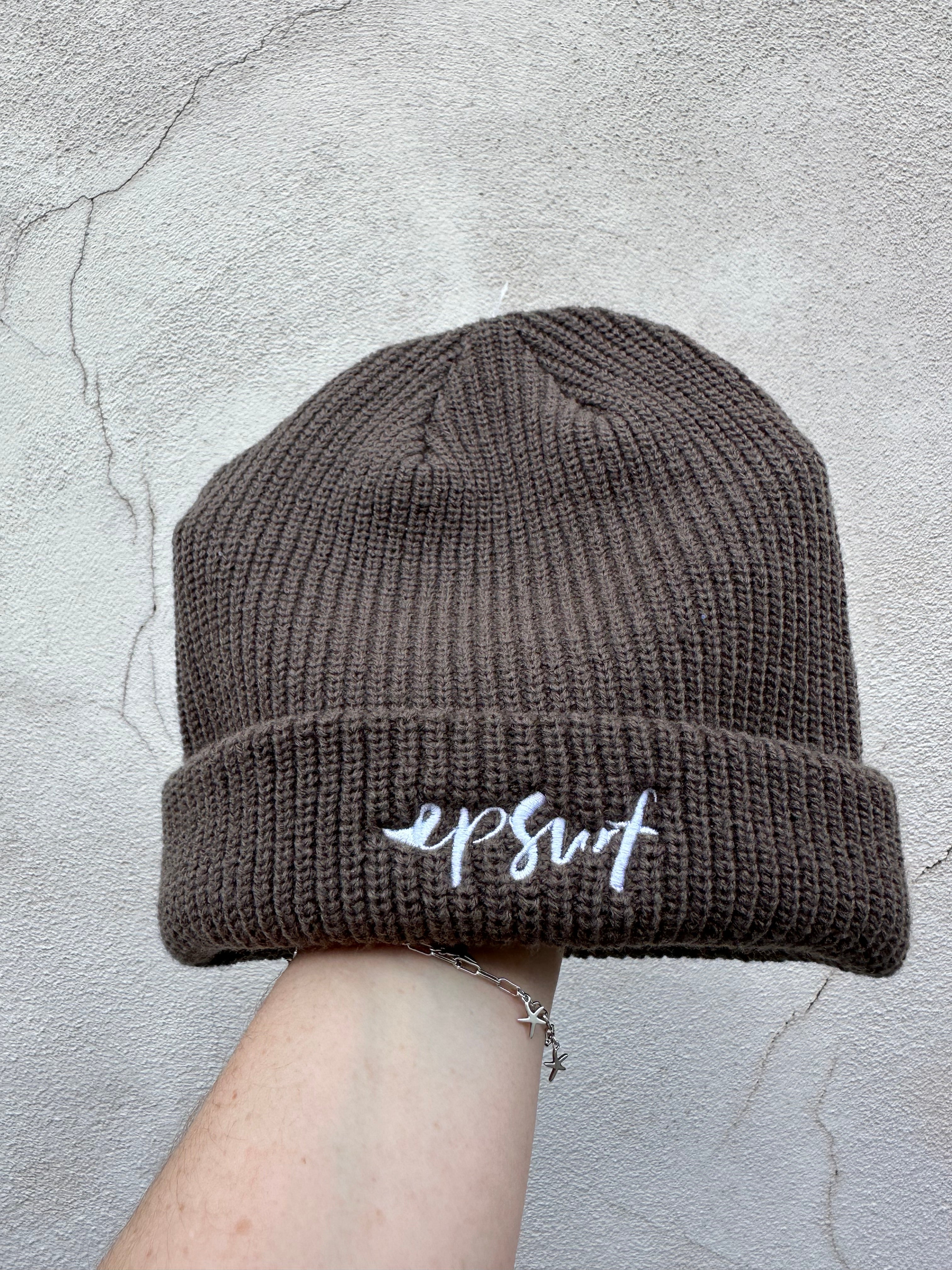 EP SURF Core Cable Beanie - Walnut