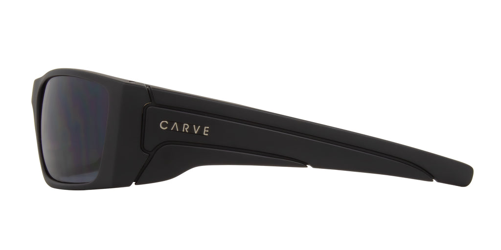 Carve Demolition - Matt Black Frame with grey Polarized Lens in Single